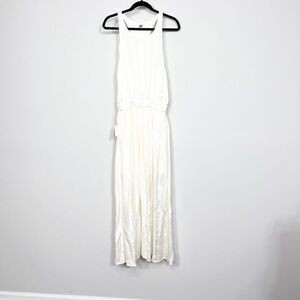 NSF SILK WHITE MAXI SLEEVELESS WOMENS SIZE XS NEW
